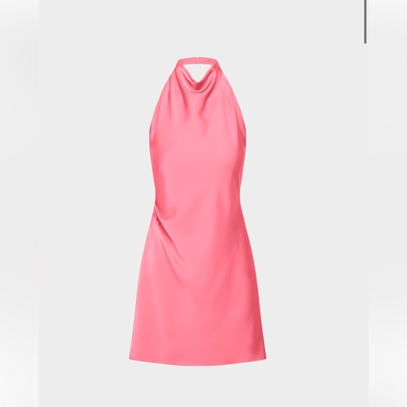 Aritzia Pink Backless Dress - Picture 1 of 4